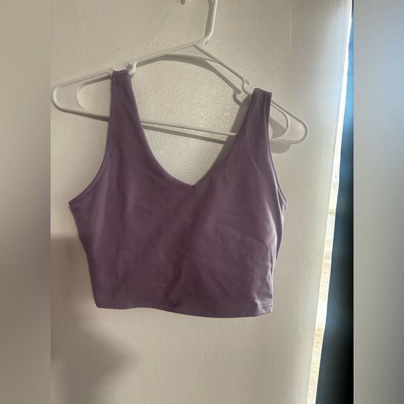 P'tula Faith V Crop Medium size Lilic color New no padding - Picture 2 of 4